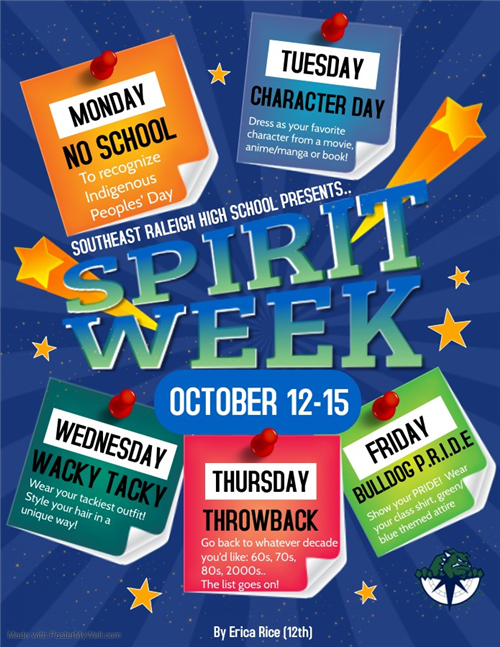 Spirit Week Flyer